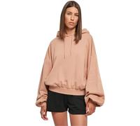 Urban Classics Felpa con Cappuccio in Spugna Organica Oversize da Donna, Ambra, XS