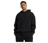 Urban Classics Felpa Con Cappuccio Jacquard Velvet Oversized