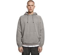 Urban Classics Felpa con cappuccio sovratinto Asphalt M Grigio
