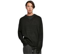 Urban Classics Felpa con Scollo a V Maglia di Tuta, Nero, XXL Uomo
