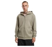 Urban Classics Felpa con cappuccio Cozy Zip TB6699 M Verde