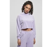 Urban Classics Felpa con Cappuccio da Donna in Velluto, Oversize, Lavanda, XXXXL