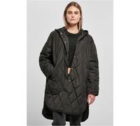 Urban Classics Oversized Diamond Quilted Coat Nero XS Donna