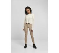 Urban Classics Felpa da donna Donna Wide Oversize Sweater Whitesand 3XL Bianco