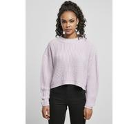Urban Classics Felpa da donna Ladies Wide Oversize Sweater Softlilac 3XL Viola