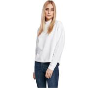 Urban Classics Felpa da Donna Girocollo Alto Oversize Bianco M