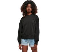 Urban Classics Felpa da Donna Oversized Rainbow Crewneck, Nero, XS