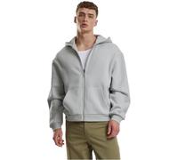 Urban Classics Fluffy Full Zip Sweatshirt Grigio M Uomo