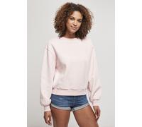 Urban Classics Oversized Col Rond Sweatshirt Rosa XL Donna