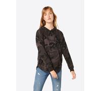 Urban Classics Felpa con Cappuccio da Donna Oversize Mimetica, Dark Camo, XS