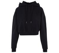 Urban Classics Cropped Heavy Hoodie Nero L Donna
