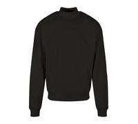 Urban Classics Girocollo Maglia di Tuta, Nero, M Uomo