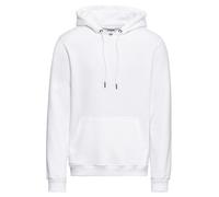 Urban Classics Felpa con Cappuccio Basic, Bianco, S Uomo