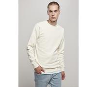 Urban Classics Felpa Organic Basic Crew Whitesand 4XL Bianco