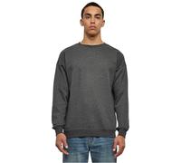 URBAN CLASSICS Felpa Uomo Oversize a Maniche Lunghe, Maglione per l´inverno, Polsini e Vita Elastici, Colore charcoal, Taglia S