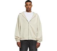URBAN CLASSICS Felpa Uomo Zip e Cappuccio in Cotone Biologico, Felpa Oversize, Felpa Uomo Zip Disponibile in Diversi Colori, Taglie XS - 5XL
