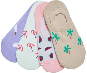 Urban Classics Filato riciclato Calzini estivi invisibili 4 pezzi multicolore EUR 44 Multicolore