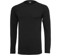 Urban Classics Fitted Elasticizzato L/S Té Uomo Lognsleeve Lunghe Jersey Uomo