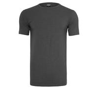 Urban Classics Fitted Stretch Tee T-Shirt, Grigio (Charcoal 91), M Uomo
