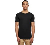 Urban Classics Fitted Stretch Tee T-Shirt, Nero (Black 7), S Uomo