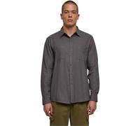 Urban Classics Flanell Shirt Camicia, Darkshadow/darkshadow, XL Uomo