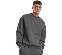 Urban Classics Fluffy Crewneck Uomo Felpa Nero 70% Cotone, 30% Poliestere Relaxed