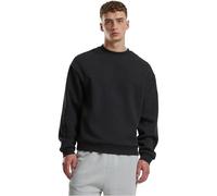 Urban Classics Fluffy Crewneck Uomo Felpa Nero XL 70% Cotone, 30% Poliestere Regular
