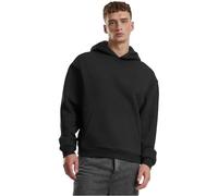 Urban Classics Fluffy Hoodie Uomo Felpa con Cappuccio Nero 5XL 70% Cotone, 30% Poliestere Regular