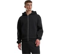 Urban Classics Fluffy Zip Hoody Uomo Felpa Jogging Nero L 70% Cotone, 30% Poliestere Regular