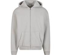 Urban Classics Fluffy Zip Hoody Uomo Sweatjacke Fleecejacke Kapuzenjacke Nuovo