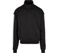 Urban Classics Striped Half Zip Sweater Nero 5XL Uomo