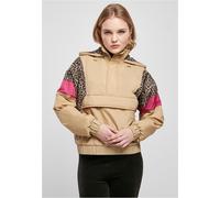 Urban Classics Giacca AOP Mista Grigia Con Leopardo Rosa Foderata Per Donne