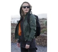 Urban Classics Giacca di mezza stagione verde Donna - Abbigliamento - Taglie comode - Giacche Urban Classics S