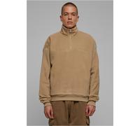 Urban Classics Giacca Basic Polar Pile Troyer 3XL Beige