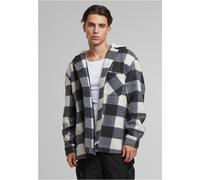Urban Classics Giacca Big Check With Cappuccio TB7047 L Bianco