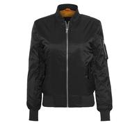 URBAN CLASSICS Giacca Bomber da Donna Leggera, Tasca sul Braccio, Giacchetto Autunnale e Primaverile, Giacchetta dal Taglio Old School