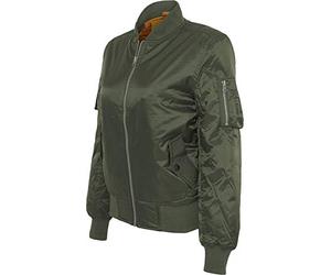 URBAN CLASSICS Giacca Bomber da Donna Leggera, Tasca sul Braccio, Giacchetto Autunnale e Primaverile, Giacchetta dal Taglio Old School