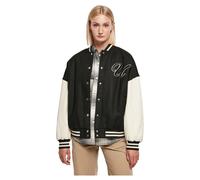 Urban Classics Giacca da donna Oversized Big U College Jacket 5XL Nero