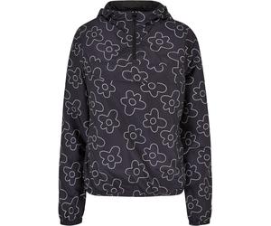 Urban Classics Giacca da donna AOP Pullover S Nero