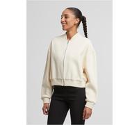 Urban Classics Giacca da donna Giacca corta con zip da donna TB7781 S Bianco