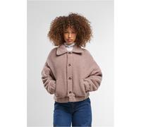 Urban Classics Giacca da donna Giacca corta Sherpa da donnaon TB6720 XXL Rosa