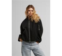 Urban Classics Giacca da donna Giacca da donna bomber in finta lana TB8107 L Nero