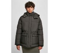 Urban Classics Giacca da donna Giacca da donna con vita a sbuffo nera M Nero