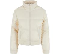Urban Classics Recycled Shiny Sherpa Padded Jacket Beige M Donna