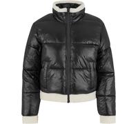 Urban Classics Giacca da donna Giacca da donna in sherpa riciclato lucido TB7074 S Nero