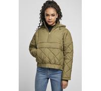 Urban Classics Giacca da donna Giacca da donna Oversized Diamond Quilted Pull Over Tiniolive L Verde