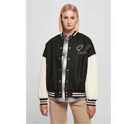 Urban Classics Oversized Big U College Bomber Jacket Nero 5XL Donna