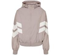 URBAN CLASSICS Giacca da Tuta con Zip da Donna, Giacca Leggera con Cappuccio e Tasche Frontali, Vari Colori, Taglie XS - 5Xl
