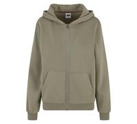 Urban Classics Giacca di felpa cachi Donna - Abbigliamento - Taglie comode - Felpe Urban Classics XXL