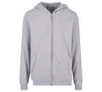 Urban Classics Felpa con cappuccio Basic Essential Zip TB8003 XXL Grigio